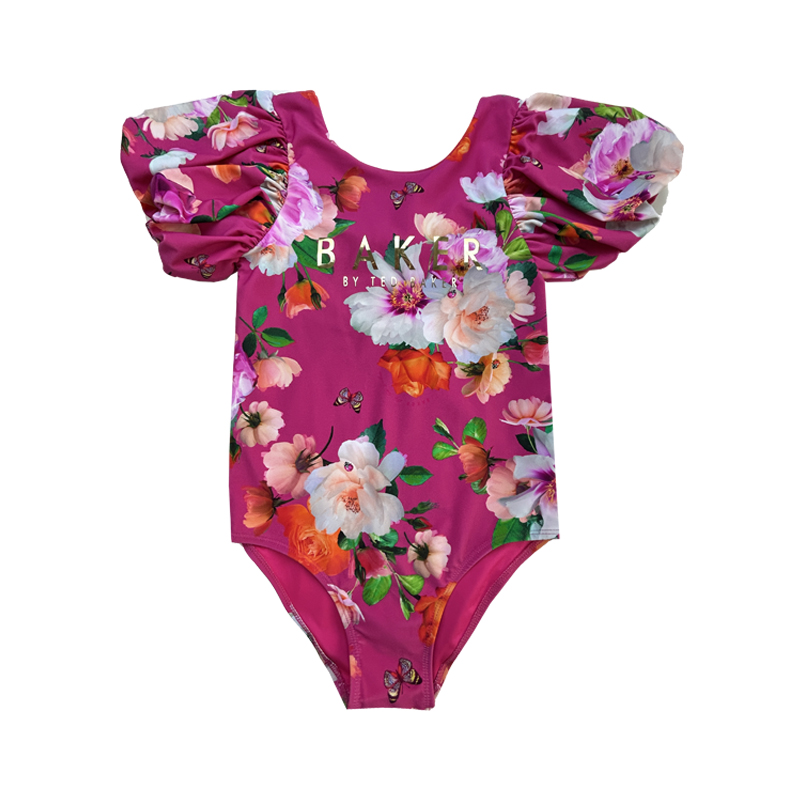 Blomsterprintbrev Boldebørn Børnedragt