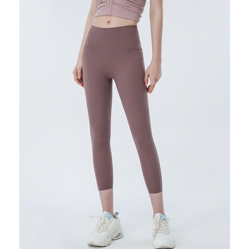 Sømløs bagdelløftelomme Yogabukser