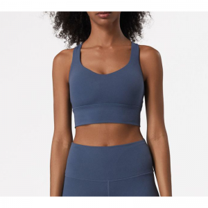 Plus størrelse kryds polstret sportsbh