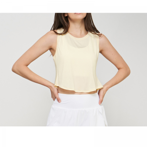 Opdel finenet o hals yoga vest