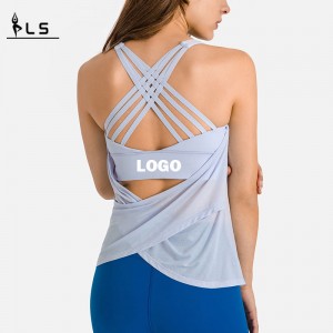 SC10251 Custom Tank Top Stringer Tank Top Bodybuilding Spring Fashion Loose Blouse Yoga Vest