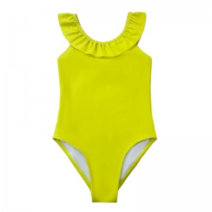 Ruffle-Strap Kids Swardwear Clearance Surplus Baby Badetøj Girls Badwear Kids Bikini