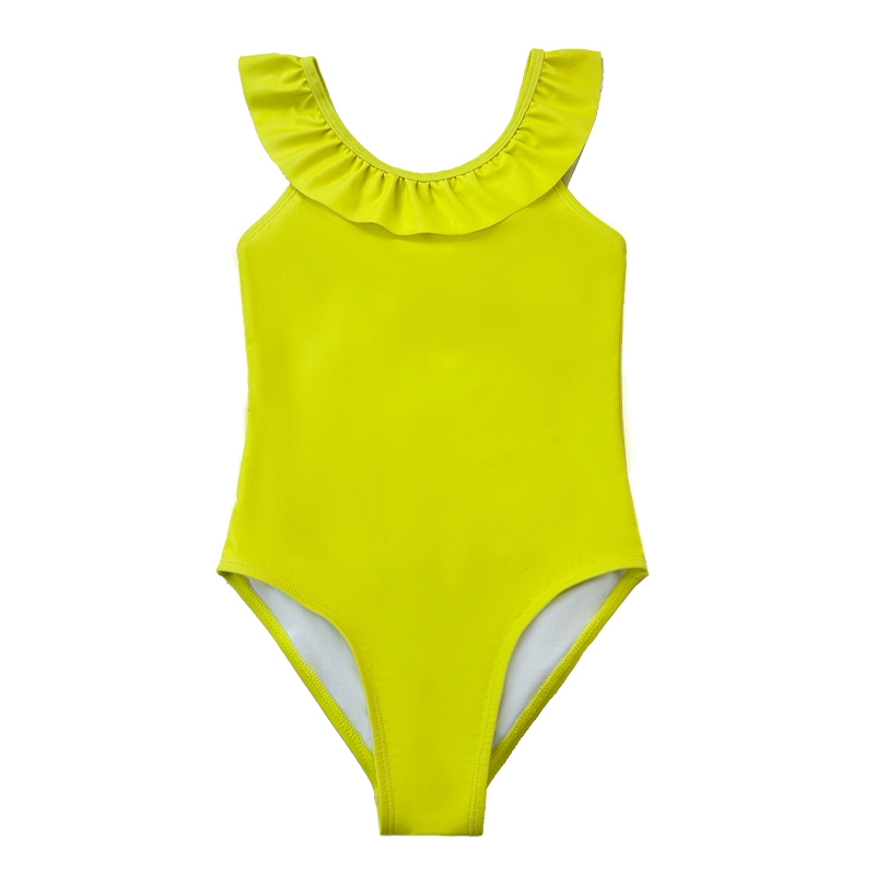 Ruffle-Strap Kids Swardwear Clearance Surplus Baby Badetøj Girls Badwear Kids Bikini